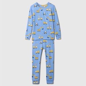 NWOT Gap Kids Blue Construction Pajamas